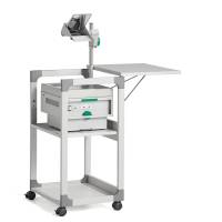 Carrello System - 50,8 x 43,2 x 88,2 cm - 3 ripiani - con ruote - per videoproiettore - grigio - Durable - 3701-10 - 4005546301860 - DMwebShop - 1