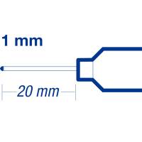 Marcatore Carpenter Pen 8850 - punta lunga e sottile - nero - Edding - E-8850/1 - 4004764880805 - DMwebShop - 3
