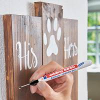 Marcatore Carpenter Pen 8850 - punta lunga e sottile - nero - Edding - E-8850/1 - 4004764880805 - DMwebShop - 4