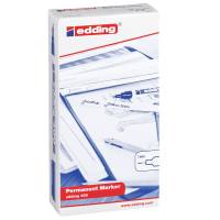 Marcatore permanente 400 punta tonda 1 mm blu - 15765 - 1