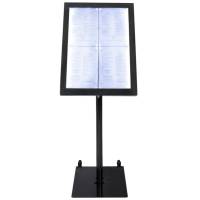 Espositore a LED per esterni-interni - display 4 x A4 - Securit - MCS-4A4-BL-SET - 8718226497987 - DMwebShop - 1