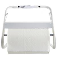 Porta bobina asciugatutto da muro - metallo - bianco - Perfetto - In Factory - 0464H - 98000957905293 - DMwebShop - 1