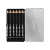 Matite Rembrandt Art Design astuccio metallo 12 matite assortite - 17246 - 1