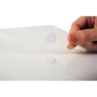 Busta a tasca con chiusura in velcro - PPL - 24 x 32 cm - trasparente - conf. 5 pezzi - Exacompta - 56421E - 3130630564218 - DMwebShop - 2