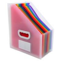 Classificatore portariviste Crystal - 12 tasche - PP - 26,5 x 32,5 cm - Exacompta - 55598E - 3130630555988 - DMwebShop - 1