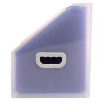 Classificatore portariviste Crystal - 12 tasche - PP - 26,5 x 32,5 cm - Exacompta - 55598E - 3130630555988 - DMwebShop - 4