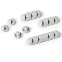 Mix Clip Cavoline fermacavi adesivi grigio - 16654 - 1