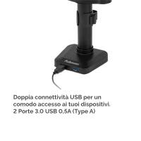 Braccio portamonitor singolo Platinum Series - 16737 - 3