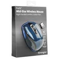 Mouse wireless Pro Fit - di medie dimensioni - blu zaffiro - Kensington - K72421WW - 85896724216 - DMwebShop - 3