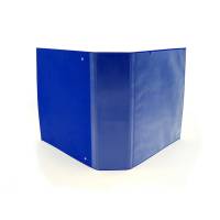 Raccoglitore personalizzabile KingShow - 4 anelli a D 65 mm - dorso 8 cm - 22 x 30 cm - blu - Starline - 1410214 BLEU - 8025133037831 - DMwebShop - 1