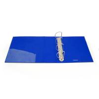 Raccoglitore personalizzabile KingShow - 4 anelli a D 65 mm - dorso 8 cm - 22 x 30 cm - blu - Starline - 1410214 BLEU - 8025133037831 - DMwebShop - 2