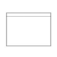 Busta adesiva portadocumenti senza stampa C5,23 x 16,5 cm carta trasparente - 16502 - 2