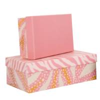 Set scatole regalo - dimensioni assortite - fantasia Breeze - conf. 5 pezzi - No Brand - HK-73 - 8699071182832 - DMwebShop - 1