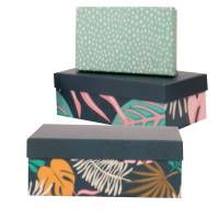 Set scatole regalo - dimensioni assortite - fantasia Breeze - conf. 5 pezzi - No Brand - HK-73 - 8699071182832 - DMwebShop - 2