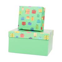 Set scatole regalo - dimensioni assortite - fantasia Memento - conf. 6 pezzi - No Brand - HK-92 - 8699071183020 - DMwebShop - 3