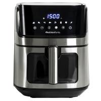 Friggitrice ad aria smart Ginevra - 26,8 x 33,7 x 34,2 cm - 6,5 lt - nero - Melchioni Family - 118340033 - 8006012372113 - DMwebShop - 2