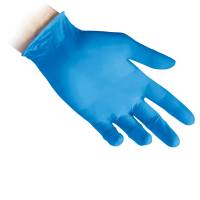 Guanti in nitrile N80 - ultrasottili - taglia L - azzurro - conf. 100 pezzi - Reflexx - N80B/L - 8032891631089 - DMwebShop - 1