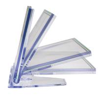 Portanome pieghevole da tavolo - 8 x 5 cm - conf. 36 pezzi - Lebez - 50978. - 8007509509784 - DMwebShop - 1