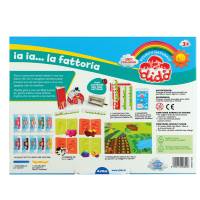 Dido' Farm - 10 salsiciotti - con formine e scenario 3d - Dido - 350200 - 8000144006526 - DMwebShop - 2