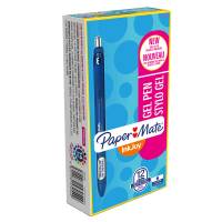 Penna a sfera a scatto Inkjoy Gel punta 0,7 mm blu - 18158 - 1