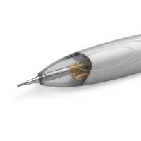 Penna a sfera a scatto multifunzione 4 Colors nero blu rosso fusto grigio - 19149 - 3