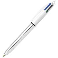 Penna sfera scatto multifunzione 4 Colors Shine punta 1 mm fusto silver - 19150 - 1