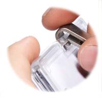 Portabadge PushBox Duo 2 tessere inseribili 5,4 x 8,7 cm - 18960 - 2