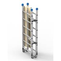 Trabattello Dinamico 168 x 75 x 180 cm alluminio - 18334 - 1