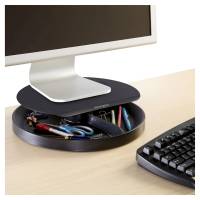 Supporto monitor Spin2 portaccessori portata massima 18 kg nero - 18702 - 1