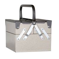 Cassetta portautensili 3 scomparti metallo - 19851 - 1