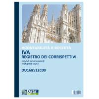 Blocco registro corrispettivi - 12-12 copie autoricalcanti - 29,7 x 21,5 cm - Data Ufficio - DU168512C00 - 8008842585565 - DMwebShop - 1