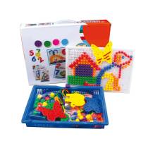 Set chiodini e infilature in plastica - colori assortiti - Cwr - 12352 - 8004957123524 - DMwebShop - 1