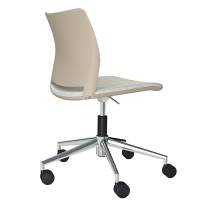 Sedia Home-Office Alpha AT - senza braccioli - beige - Unisit - APGT/BE/XBE - 8053470179051 - DMwebShop - 1