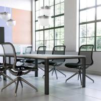 Poltrona direzionale Marilyn MYD4O - con braccioli inclusi - nero - Unisit - MYD4O/N - 8053470179334 - DMwebShop - 2