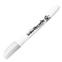 Marcatore Decorite - punta pennello - bianco - Artline - A EDF-F/BI - 4549441010682 - DMwebShop - 1