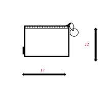 Busta con zip Bubble - 17 x 12 cm - EVA - colori pastello assortiti - conf. 5 pezzi - Sei Rota - P0431790 - 8000851810089 - DMwebShop - 1