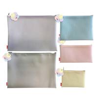 Busta con zip Bubble - 31,5 x 24,5 cm - EVA - colori pastello assortiti - conf. 5 pezzi - Sei Rota - P0433190 - 8000851810119 - DMwebShop - 2