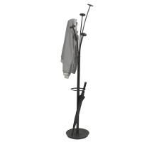 Appendiabiti a 5 posti Festival - 175 cm - nero - Alba - PMFEST N - 3129710017324 - DMwebShop - 3