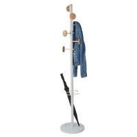 Appendiabiti a 6 ganci Music + 3 miniganci 175 cm - bianco-legno - Alba - PMMUSIC BC - 3129710016204 - DMwebShop - 1