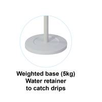 Appendiabiti a 6 ganci Music + 3 miniganci 175 cm - bianco-legno - Alba - PMMUSIC BC - 3129710016204 - DMwebShop - 4