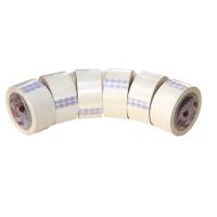 Nastro adesivo 330 - 5 cm x 66 mt - PVC - bianco - conf. 6 pezzi - Eurocel - 000311366 - 30777A - DMwebShop - 1