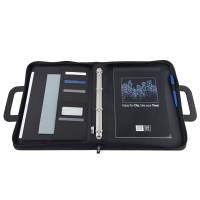 Cartella portablocco - con manici - nero-grigio - 28,5 x 36 cm - City Time - 61496. - 8002787614960 - DMwebShop - 1