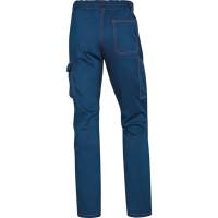 Pantalone da lavoro Panostrpa - sargia-poliestere-cotone-elastan - taglia XL - blu-arancio - Deltaplus - PANOSTRPAMOXG - 3295249230074 - DMwebShop - 1