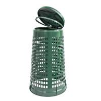 Trespolo portasacco con anello fermasacco diametro 38 cm altezza 85 cm 110 lt verde Mobil Plastic Mobilplastic 69 110 VES - 22242 - 2