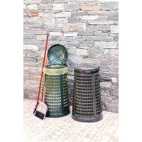 Trespolo portasacco diametro 38 cm altezza 85 cm 110 lt grigio scuro Mobil Plastic Mobilplastic 69 - 110 GRB - 22244 - 1