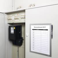 Cornice magnetica - Duraframe - A4 - 21 x 29,7 cm - argento - Durable - 4989-23 - 4005546989686 - DMwebShop - 4