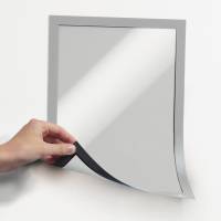 Cornice Duraframe Magnetic - A4 - 21 x 29,7 cm - argento - conf. 5 pezzi - Durable - 4869-23 - 86912CNF01 - DMwebShop - 1