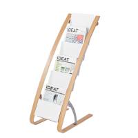 Portariviste da terra - 34 x 50 x 93 cm - 6 tasche - Alba - DDEXPO6W BC - 3129710016945 - DMwebShop - 1