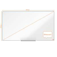 Lavagna bianca magnetica Impression Pro Widescreen - 69 x 122 cm - 55 - Nobo - 1915255 - 5028252609319 - DMwebShop - 4