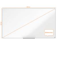 Lavagna bianca magnetica Impression Pro Widescreen - 87 x 155 cm - 70 - Nobo - 1915256 - 5028252609326 - DMwebShop - 4
